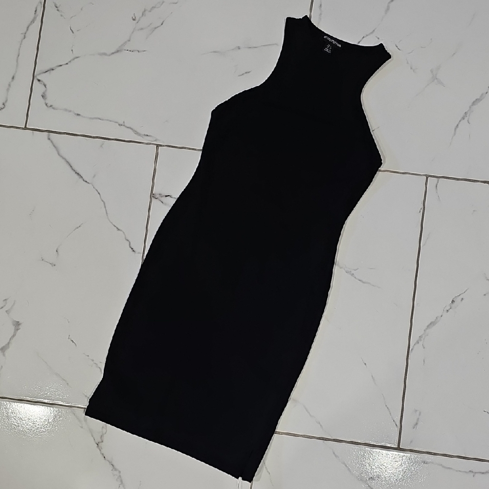 PrettyLittle Thing Elegant Black Sleeveless Dress EUC